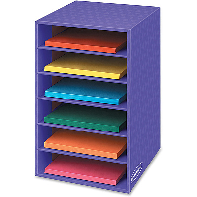 Bankers Box Fellowes 6 Compartment Shelf Organizer (FEL3381201)
