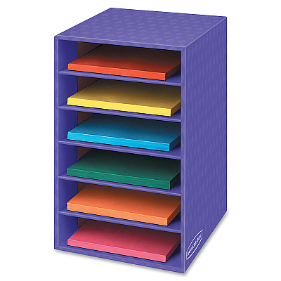 Bankers Box Fellowes 6 Compartment Shelf Organizer (FEL3381201)