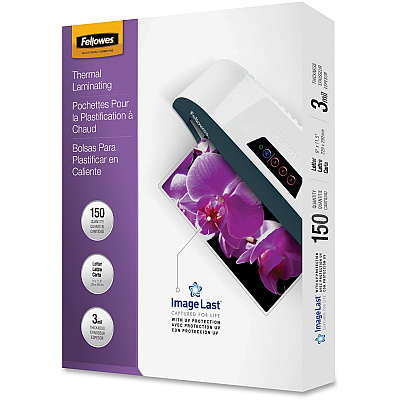 Fellowes ImageLast Jam-Free Premium Thermal Laminating Pouches (FEL5200509)