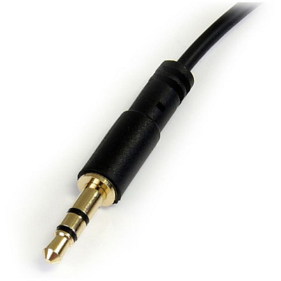 StarTech 3.5mm To Right Angle Stereo Audio Cable (MU6MMSRA)