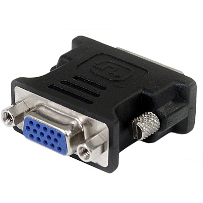 StarTech Dvi To Vga Cable Adapter - Black - M/f (DVIVGAMFBK)
