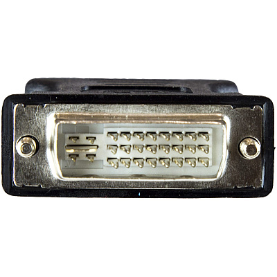 StarTech Dvi To Vga Cable Adapter - Black - M/f (DVIVGAMFBK)