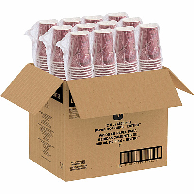 Solo 12 oz Bistro Design Hot Cups (SCCOF12BI0041)