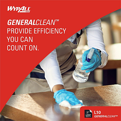 Wypall GeneralClean L10 Light Cleaning Towels - Banded (KCC01770)
