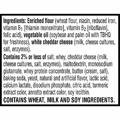 Cheez-It White Cheddar Crackers (KEB31533)