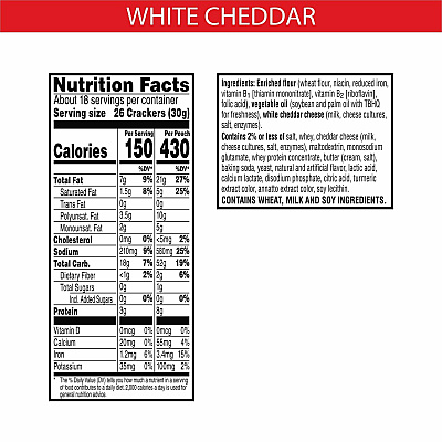 Cheez-It White Cheddar Crackers (KEB31533)