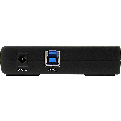 StarTech 4 Port Black Super Speed Usb 3.0 Hub - 5gbps (ST4300USB3)