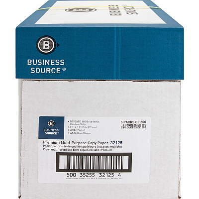 Business Source Premium Multipurpose Copy Paper (BSN32125)