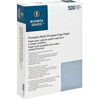 Business Source Premium Multipurpose Copy Paper (BSN32125)