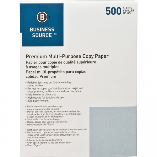 Business Source Premium Multipurpose Copy Paper (36591PL)
