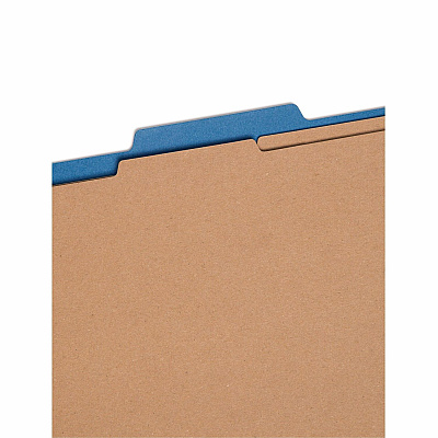 Smead Premium Pressboard Classification Folders with SafeSHIELD Coated Fastener Technology (SMD14200)