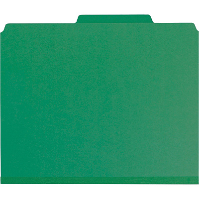 Smead Premium Pressboard Classification Folders with SafeSHIELD Coated Fastener Technology (SMD14201)
