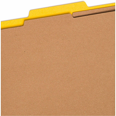 Smead Premium Pressboard Classification Folders with SafeSHIELD Coated Fastener Technology (SMD14203)
