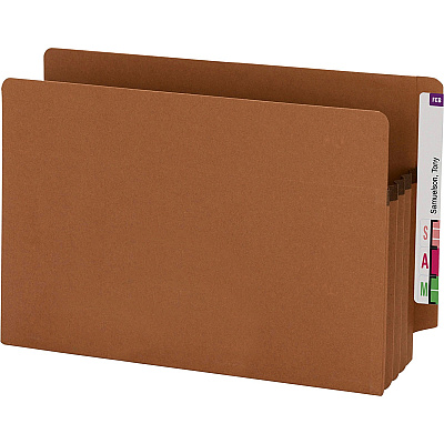 Smead Straight Tab Cut Legal Recycled File Pocket (SMD73611)