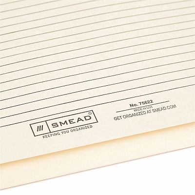 Smead Straight Tab Cut Letter Recycled File Jacket (SMD75622)