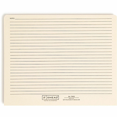 Smead Straight Tab Cut Letter Recycled File Jacket (SMD75622)