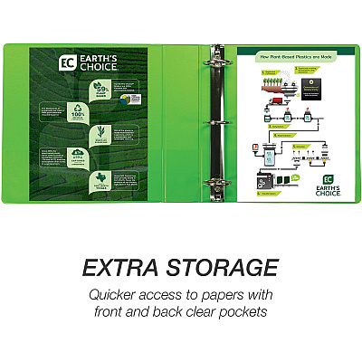 Samsill Earth's Choice Plant-based View Binders (SAMU86678)