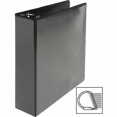 Business Source Basic D-Ring View Binders (BSN28448)