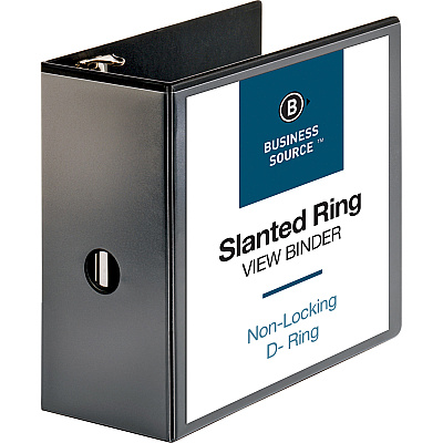 Business Source Basic D-Ring View Binders (BSN28451)