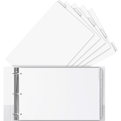 EasyFit Insertable 5-Tab Index Dividers (STW62200)