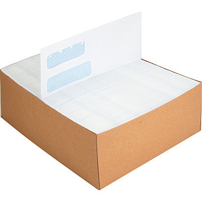 Business Source No. 10 Double-Window Invoice Envelopes (BSN36694)