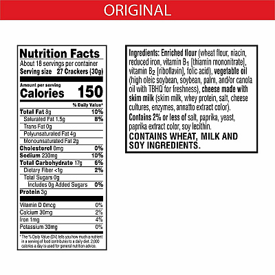 Cheez-It Original Crackers (KEB19133)