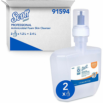 Scott Antimicrobial Foam Skin Cleanser (KCC91594)