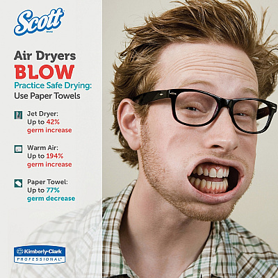 Scott Slimroll Hard Roll Towels (KCC12388)
