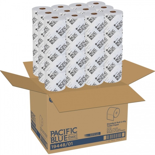 Pacific Blue Basic Standard Roll Toilet Paper (1944801)
