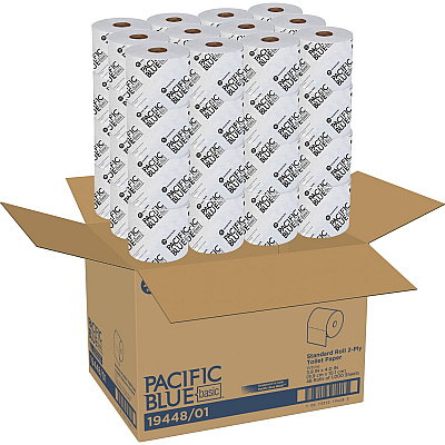 Pacific Blue Basic Standard Roll Toilet Paper (GPC1944801)