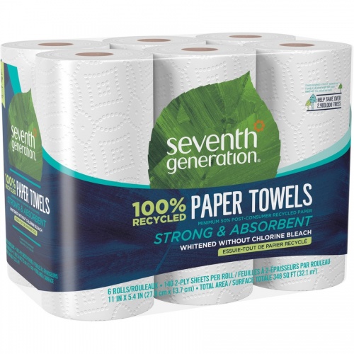 Seventh Generation 100% Recycled Paper Towels (13731PK)