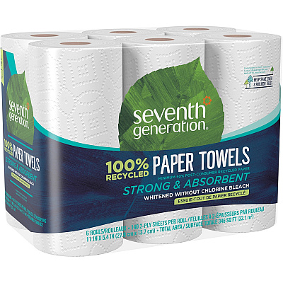 Seventh Generation 100% Recycled Paper Towels (SEV13731PK)