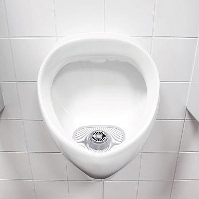Genuine Joe Non-Para Green Apple Scent Urinal Screen (GJO58335)