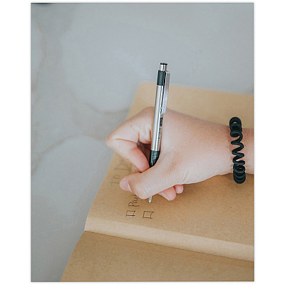 Zebra STEEL 3 Series F-301 Retractable Ballpoint Pen (ZEB27310)
