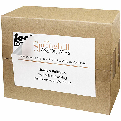 Avery Shipping Labels, Permanent Adhesive, 4" x 6" , 20 Labels (AVE5292)