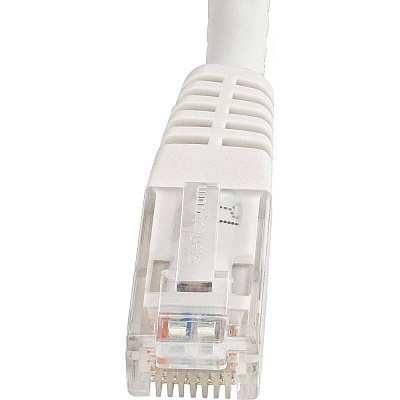 StarTech 6ft Cat6 Ethernet Cable White Cat 6 Poe (C6PATCH6WH)