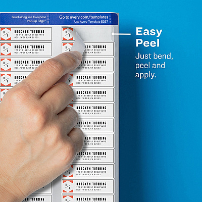 Avery Easy Peel Return Address Labels (AVE15667)