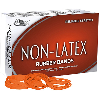 Alliance Rubber 37546 Non-Latex Rubber Bands - Assorted sizes (#54)