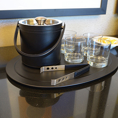 Dacasso Classic Leather Ice Bucket (A1060)