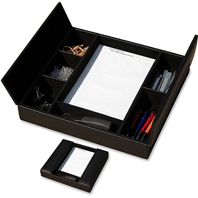 Dacasso Classic Leather Enhanced Conference Room Organizer (A1090)