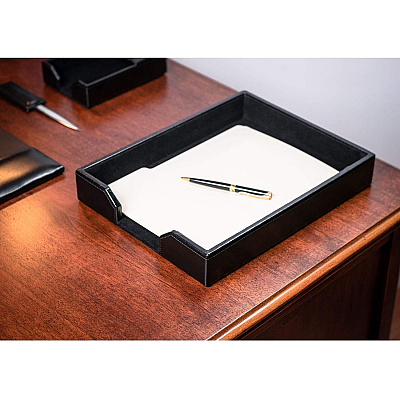 Dacasso Bonded Leather Letter Tray (A1401)