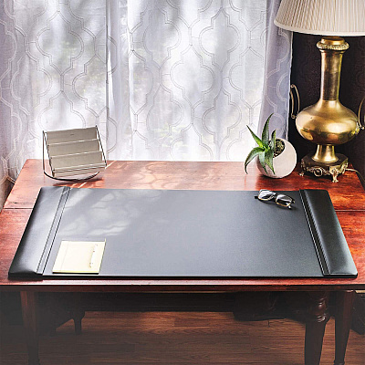 Dacasso Leather Side-Rail Desk Pad (P1025)