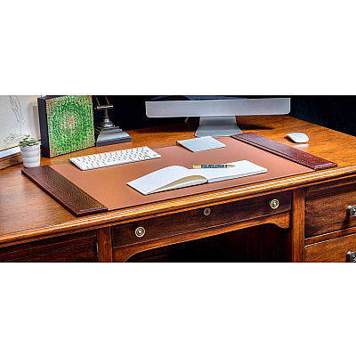 Dacasso Crocodile Embossed Side-Rail Desk Pad (P2001)