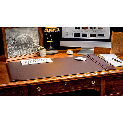 Dacasso Leather Side-Rail Desk Pad (P3401)