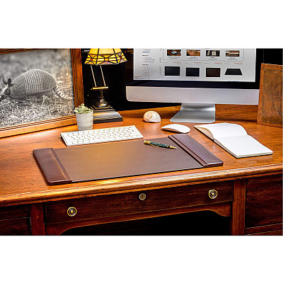 Dacasso Leather Side-Rail Desk Pad (P3402)