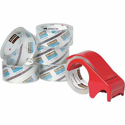 Scotch Heavy-Duty Shipping/Packaging Tape (MMM38506DP3)
