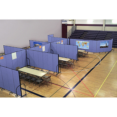 Screenflex Portable Room Dividers (SCXCFSL6011DG)