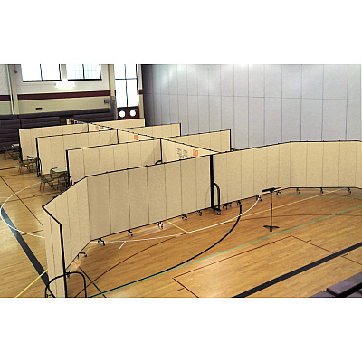 Screenflex Portable Room Dividers (SCXCFSL6011DG)