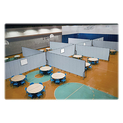 Screenflex Portable Room Dividers (SCXCFSL6013DG)
