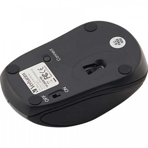 Verbatim Wireless Mini Travel Optical Mouse - Graphite (97470)